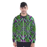 Purple Green White Marijuana Leaves CBDOilPrincess 726130cb-4fcc-4da8-acfb-52b94836ba03 Men s Windbreaker