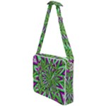 Purple Green White Marijuana Leaves CBDOilPrincess 726130cb-4fcc-4da8-acfb-52b94836ba03 Cross Body Office Bag