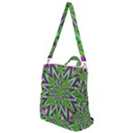 Purple Green White Marijuana Leaves CBDOilPrincess 726130cb-4fcc-4da8-acfb-52b94836ba03 Crossbody Backpack