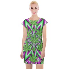 Cap Sleeve Bodycon Dress 