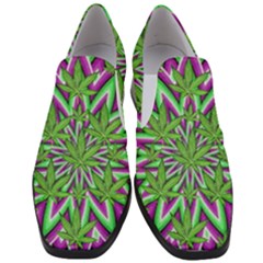 Women Slip On Heel Loafers 