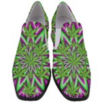 Purple Green White Marijuana Leaves CBDOilPrincess 726130cb-4fcc-4da8-acfb-52b94836ba03 Women Slip On Heel Loafers
