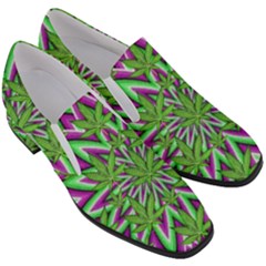 Women Slip On Heel Loafers 