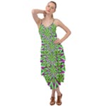 Purple Green White Marijuana Leaves CBDOilPrincess 726130cb-4fcc-4da8-acfb-52b94836ba03 Layered Bottom Dress