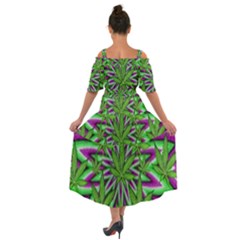 Shoulder Straps Boho Maxi Dress  