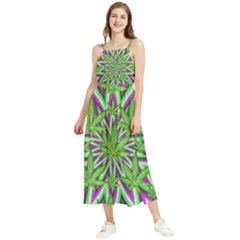 Boho Sleeveless Summer Dress 