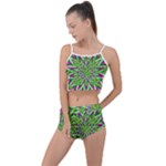 Purple Green White Marijuana Leaves CBDOilPrincess 726130cb-4fcc-4da8-acfb-52b94836ba03 Summer Cropped Co-Ord Set