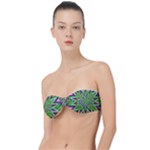 Purple Green White Marijuana Leaves CBDOilPrincess 726130cb-4fcc-4da8-acfb-52b94836ba03 Classic Bandeau Bikini Top 