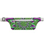 Purple Green White Marijuana Leaves CBDOilPrincess 726130cb-4fcc-4da8-acfb-52b94836ba03 Active Waist Bag
