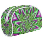 Purple Green White Marijuana Leaves CBDOilPrincess 726130cb-4fcc-4da8-acfb-52b94836ba03 Make Up Case (Medium)