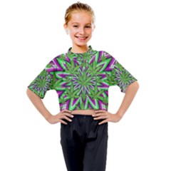 Kids Mock Neck T-Shirt 