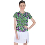 Purple Green White Marijuana Leaves CBDOilPrincess 726130cb-4fcc-4da8-acfb-52b94836ba03 Women s Sports Top