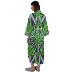 Maxi Satin Kimono 
