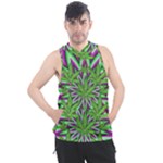 Purple Green White Marijuana Leaves CBDOilPrincess 726130cb-4fcc-4da8-acfb-52b94836ba03 Men s Sleeveless Hoodie