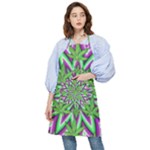 Purple Green White Marijuana Leaves CBDOilPrincess 726130cb-4fcc-4da8-acfb-52b94836ba03 Pocket Apron