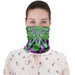 Purple Green White Marijuana Leaves CBDOilPrincess 726130cb-4fcc-4da8-acfb-52b94836ba03 Face Covering Bandana (Adult)
