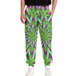 Purple Green White Marijuana Leaves CBDOilPrincess 726130cb-4fcc-4da8-acfb-52b94836ba03 Men s Elastic Waist Pants