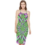 Purple Green White Marijuana Leaves CBDOilPrincess 726130cb-4fcc-4da8-acfb-52b94836ba03 Bodycon Cross Back Summer Dress