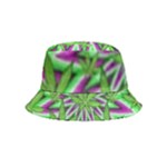 Purple Green White Marijuana Leaves CBDOilPrincess 726130cb-4fcc-4da8-acfb-52b94836ba03 Inside Out Bucket Hat (Kids)