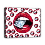 Lips & Diamonds CBDOilPrincess 62cd68e7-1aab-47ac-986a-7899c6d06da7 Canvas 10  x 8  (Stretched)