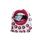Lips & Diamonds CBDOilPrincess 62cd68e7-1aab-47ac-986a-7899c6d06da7 Drawstring Pouch (Medium)