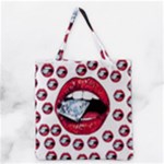 Lips & Diamonds CBDOilPrincess 62cd68e7-1aab-47ac-986a-7899c6d06da7 Grocery Tote Bag