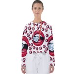 Lips & Diamonds CBDOilPrincess 62cd68e7-1aab-47ac-986a-7899c6d06da7 Women s Slouchy Sweat