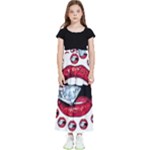 Lips & Diamonds CBDOilPrincess 62cd68e7-1aab-47ac-986a-7899c6d06da7 Kids  Skirt