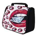 Lips & Diamonds CBDOilPrincess 62cd68e7-1aab-47ac-986a-7899c6d06da7 Full Print Travel Pouch (Small)