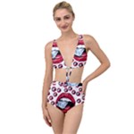Lips & Diamonds CBDOilPrincess 62cd68e7-1aab-47ac-986a-7899c6d06da7 Tied Up Two Piece Swimsuit