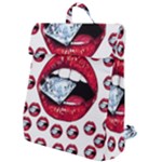 Lips & Diamonds CBDOilPrincess 62cd68e7-1aab-47ac-986a-7899c6d06da7 Flap Top Backpack