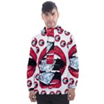 Lips & Diamonds CBDOilPrincess 62cd68e7-1aab-47ac-986a-7899c6d06da7 Men s Front Pocket Pullover Windbreaker