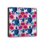 Tropical Flowers Turtles CBDOilPrincess Edf1ea6f-2cc5-4f0b-a5cc-9c146c7d79e4 Mini Canvas 4  x 4  (Stretched)