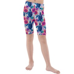 Kids  Mid Length Swim Shorts 