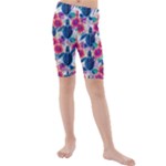 Tropical Flowers Turtles CBDOilPrincess Edf1ea6f-2cc5-4f0b-a5cc-9c146c7d79e4 Kids  Mid Length Swim Shorts