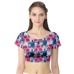 Short Sleeve Crop Top 