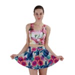 Tropical Flowers Turtles CBDOilPrincess Edf1ea6f-2cc5-4f0b-a5cc-9c146c7d79e4 Mini Skirt