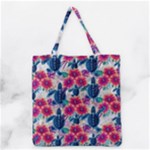 Tropical Flowers Turtles CBDOilPrincess Edf1ea6f-2cc5-4f0b-a5cc-9c146c7d79e4 Grocery Tote Bag