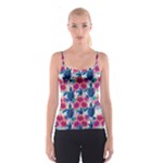 Tropical Flowers Turtles CBDOilPrincess Edf1ea6f-2cc5-4f0b-a5cc-9c146c7d79e4 Spaghetti Strap Top