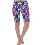 Tropical Flowers Turtles CBDOilPrincess Edf1ea6f-2cc5-4f0b-a5cc-9c146c7d79e4 Cropped Leggings 