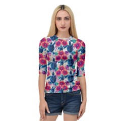 Quarter Sleeve Raglan T-Shirt 