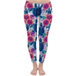 Tropical Flowers Turtles CBDOilPrincess Edf1ea6f-2cc5-4f0b-a5cc-9c146c7d79e4 Classic Winter Leggings
