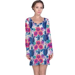 Long Sleeve Nightdress 