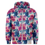 Tropical Flowers Turtles CBDOilPrincess Edf1ea6f-2cc5-4f0b-a5cc-9c146c7d79e4 Men s Zipper Hoodie