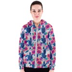 Tropical Flowers Turtles CBDOilPrincess Edf1ea6f-2cc5-4f0b-a5cc-9c146c7d79e4 Women s Zipper Hoodie