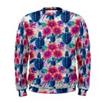 Tropical Flowers Turtles CBDOilPrincess Edf1ea6f-2cc5-4f0b-a5cc-9c146c7d79e4 Men s Sweatshirt