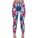 Tropical Flowers Turtles CBDOilPrincess Edf1ea6f-2cc5-4f0b-a5cc-9c146c7d79e4 Classic Yoga Leggings