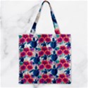 Zipper Grocery Tote Bag 