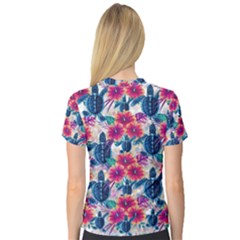 V-Neck Sport Mesh T-Shirt 