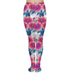 Tropical Flowers Turtles CBDOilPrincess Edf1ea6f-2cc5-4f0b-a5cc-9c146c7d79e4 Tights